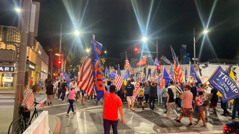 Beverly Hills Police Declare, “Unlawful Assembly”