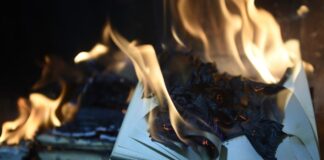 LAFD Extinguishes Fire At Palisades Library Branch
