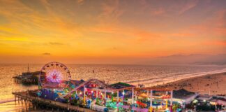 Santa Monica Pier Closed On Inauguration Day