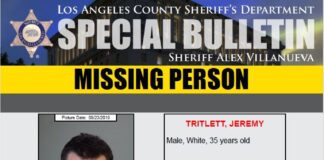 Jeremy Tritlett Last Seen In West Hollywood