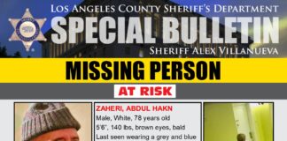Missing Person Abdul Hakn Zaheri Found