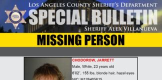 Authorities Searching For Jarrett Chodorow