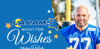 Rams Host Fourth Make A Wish Event