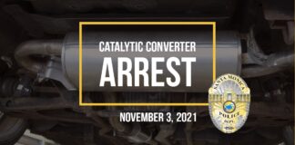 Catalytic Converter Thief Arrested