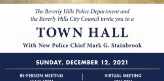 Public Invited To Town Hall To Meet Police Chief
