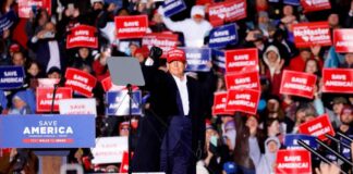Trump Takes The Stage At Save America Rally