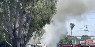 RV Catches Fire, Victim Sustains Severe Injuries