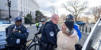 Ashli Babbit’s Mother Cuffed On Capitol Grounds