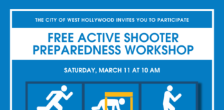 WeHo Hosting Free Active Shooter Preparedness Workshop