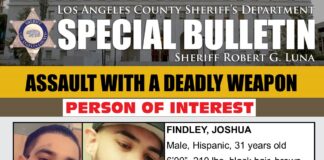 Help Needed To Find Person Of Interest, Joshua Findley