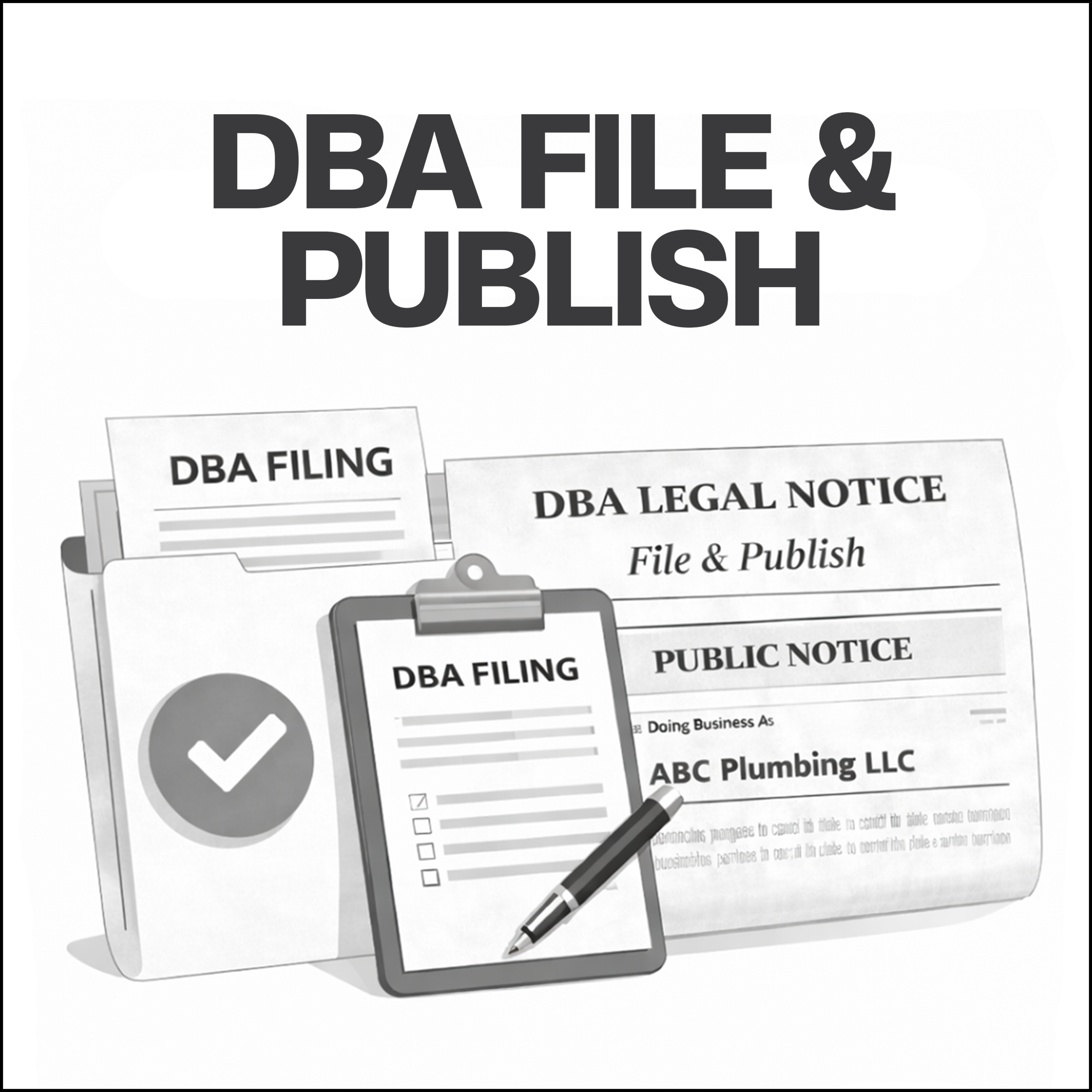 DBA File & Publish