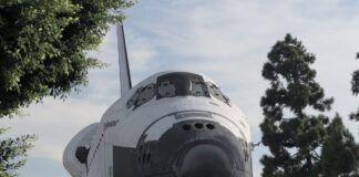 Endeavour Reaches Exposition Park