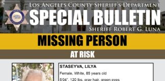 At-Risk Missing Person Lilya Staseyva Found Safe