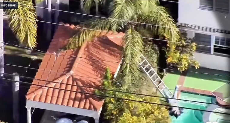David Verdun Falls Into Pool While Burglarizing Home