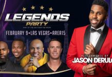 Celebrity Parties And The Super Bowl 2.0 Legends Party at Area 15 on Friday, February 9. Image courtesey of Heather Gilady.