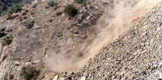 Another Landslide In Hollywood Hills