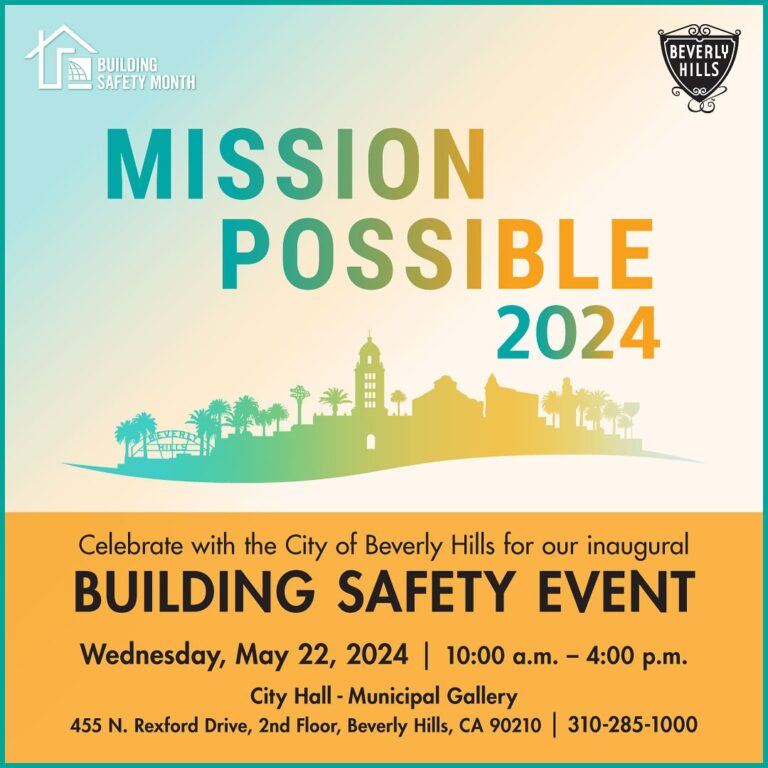City Of BH Hosting Building Safety Event