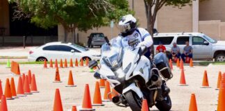 BHPD Motor Officer Competes In Iron Horse Shootout
