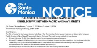Road Paving Work On Neilson Way