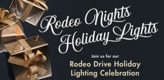 Rodeo Drive Holiday Lighting Celebration November 14