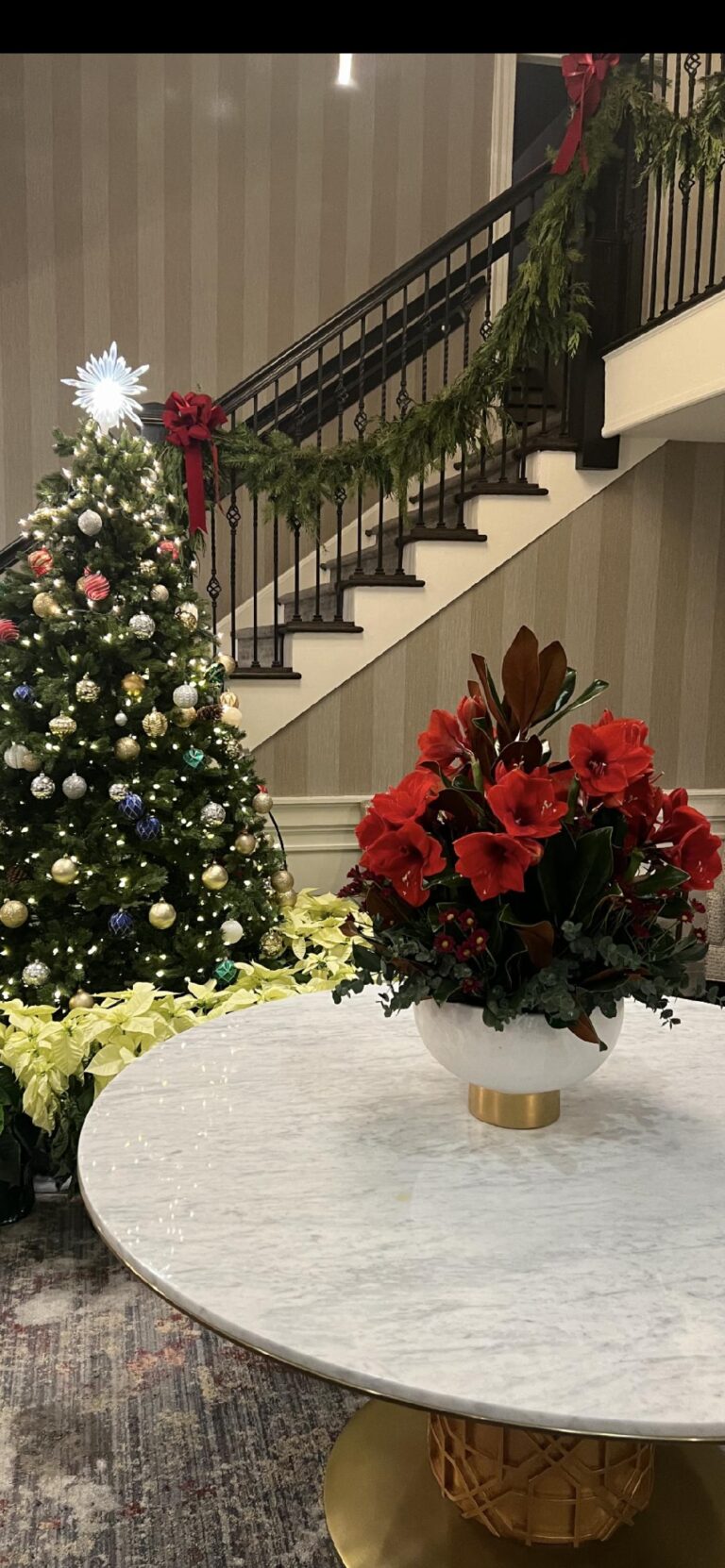 Celebrities And Their Christmas Trees