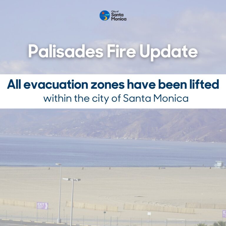 Santa Monica Lifts Evacuation Warning