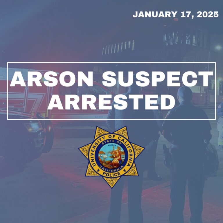Arson Suspect Arrested By UCLA PD