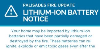 City Discusses Lithium-Ion Battery Notice