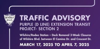 Traffic Advisory For Metro Purple (D Line) Project