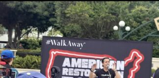 Brandon Straka Hosts Walk Away March And Rally