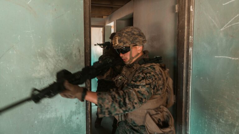 U.S. Marine Corps. Deploys To Los Angeles County