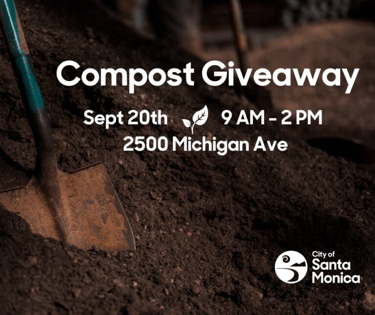 Compost Giveaway At City Yards On September 20
