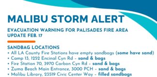 Evacuation Warning For Palisades Fire Area