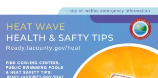 Heat Advisory Issues For City Of Malibu