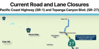 Road Closures Announced In Pacific Palisades And Malibu