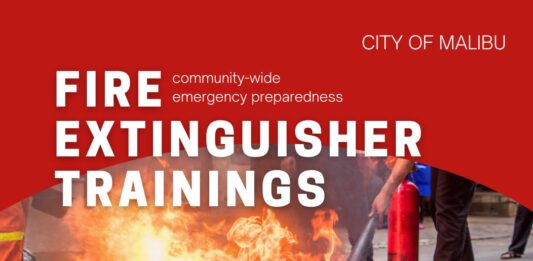 Malibu To Offer Free Fire Extinguisher Trainings