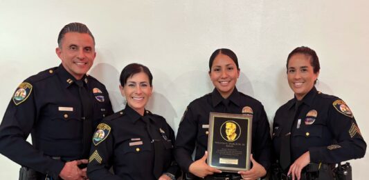 Beverly Hills Patrol Officer Receives William H. Spurgeon III Award