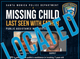 Missing Child In Santa Monica Has Been Found