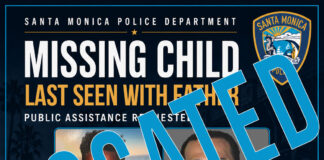 Missing Child In Santa Monica Has Been Found