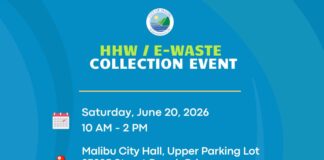 June Household Hazardous Waste & E-Waste Collection In Malibu