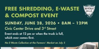 Free Shredding, E-Waste And Compost Event In Beverly Hills