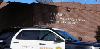 Melrose Avenue Closed After Traffic Collision Damages Guess Store