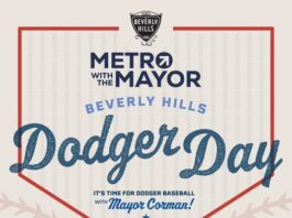 Metro With The Mayor BH Dodger Day