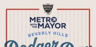 Metro With The Mayor BH Dodger Day