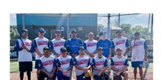Beverly Hills Police Officers Compete In Softball Competitions