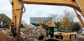 Appian Way Closes For Bridge Demolition