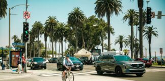 Santa Monica Uses AI Cameras To Ticket Bike Lane Blockers