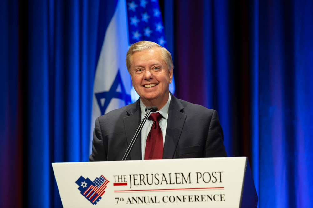 New,York,,Ny,-,April,29,,2018:,Us,Senator,Lindsey