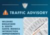 Lane Reductions On Wilshire Blvd., S. Santa Monica Boulevard In Beverly Hills