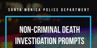Santa Monica Police Investigate Non-Criminal Death On 7th Street